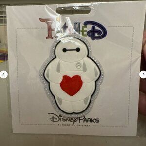 Disney Parks Big Hero Six Baymax Red Heart Sew On Iron On Patch New in Package